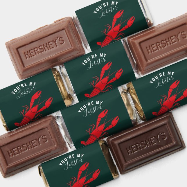 Personalized You’re My Lobster Seafood Gag Hershey's Miniatures (Assorted)