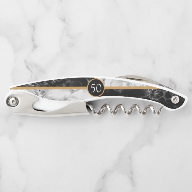 Personalized Your Birthday Waiter's Corkscrew Gift (Front)