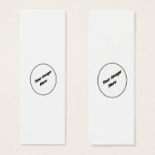 Personalized your bookmark (Front & Back)