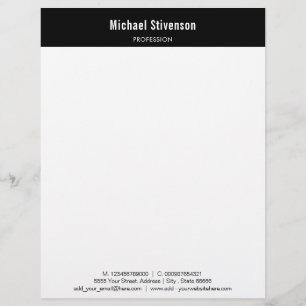Personalized Your Business Letterhead