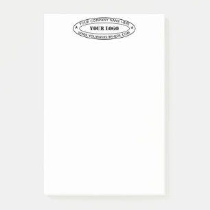 Personalized Your Business Post-it® Notes Example