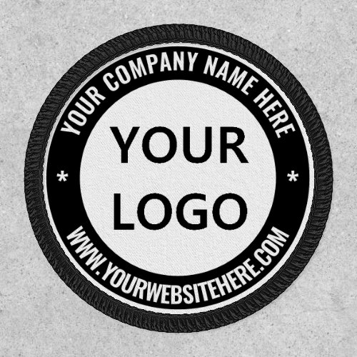 Personalized Your Business Promotional Round Patch
