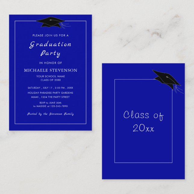 Personalized Graduation Invitation Cards 570x570