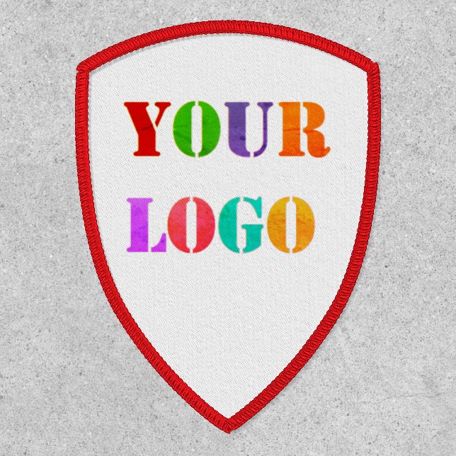 Personalized Your Company Logo Business Patch (Front)