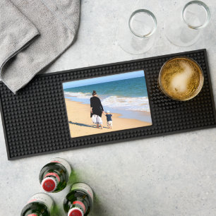 Personalized Your Custom Photo Bar Mat