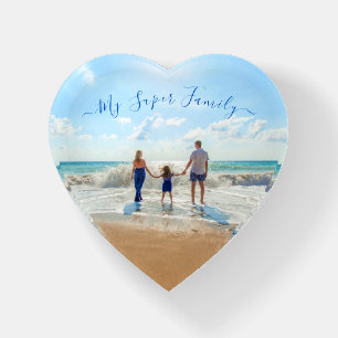 Personalized Your Family Photo Paperweight