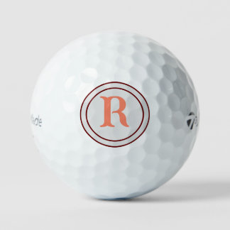 Personalized your fast name monogram company logo golf balls