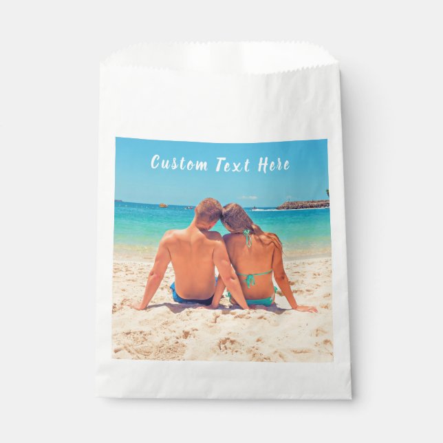 Personalized Your Favor Bags with Custom Text (Front)