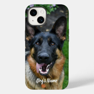 Personalized your German Shepherd Dog Photo & Name Case-Mate iPhone 14 Case