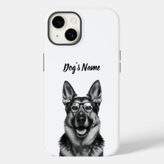 Personalized your German Shepherd Dog Photo & Name Case-Mate iPhone 14 Case