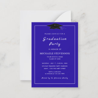 Personalized Your Graduation Invitations Example