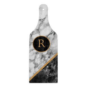 Personalized Your Letter Marble Cutting Board