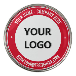 Personalized Your Logo and Text Golf Ball Marker