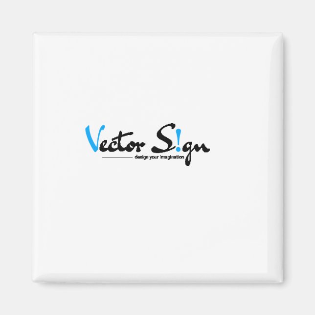 Personalized Your Logo Custom Logo Magnet (Front)