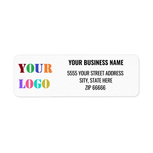 Personalized Your Logo Name Return Address Labels
