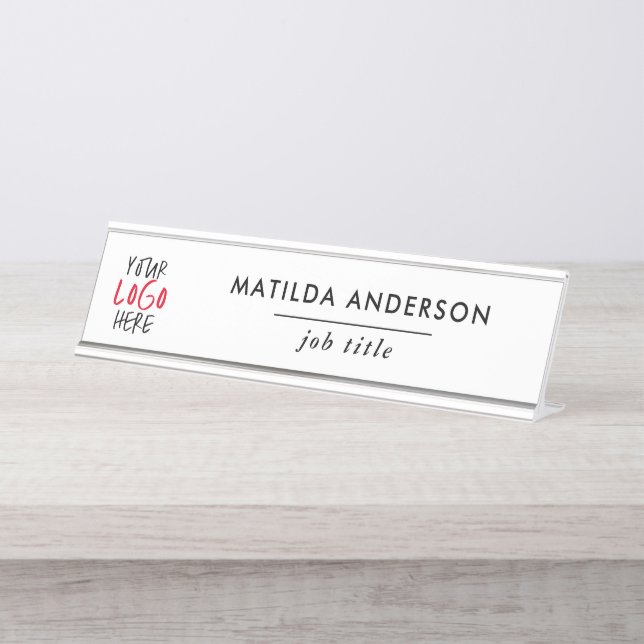 Personalized your logo Office & Business Sign (Front)