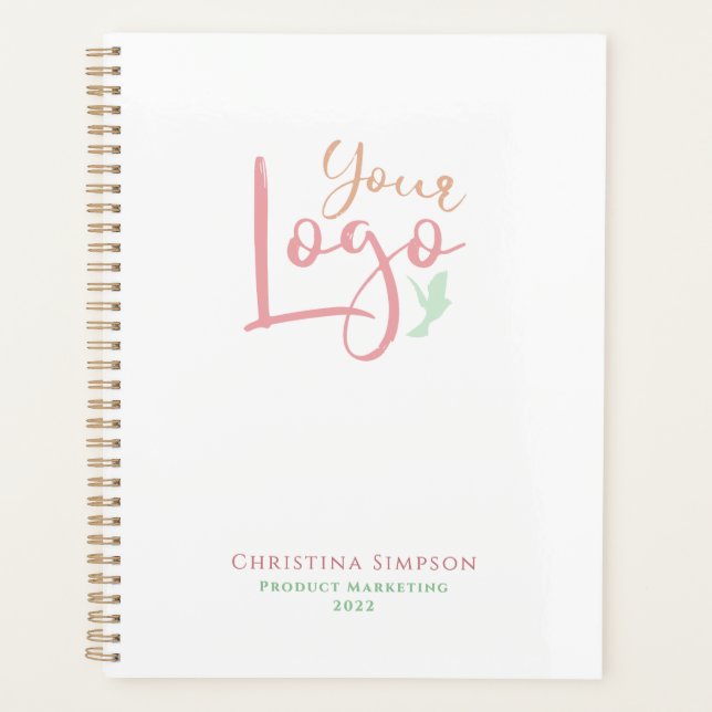 Personalized Your Logo  Planner (Front)
