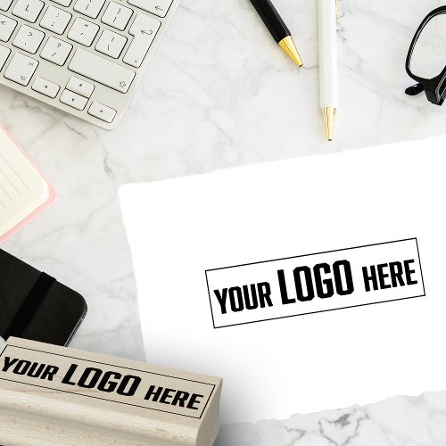 Personalized Your Logo Small Business Packaging Rubber Stamp
