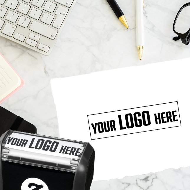 Personalized Your Logo Small Business Packaging Self-inking Stamp (Creator Uploaded)