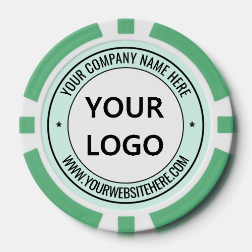 Personalized Your Logo Text Company Poker Chips