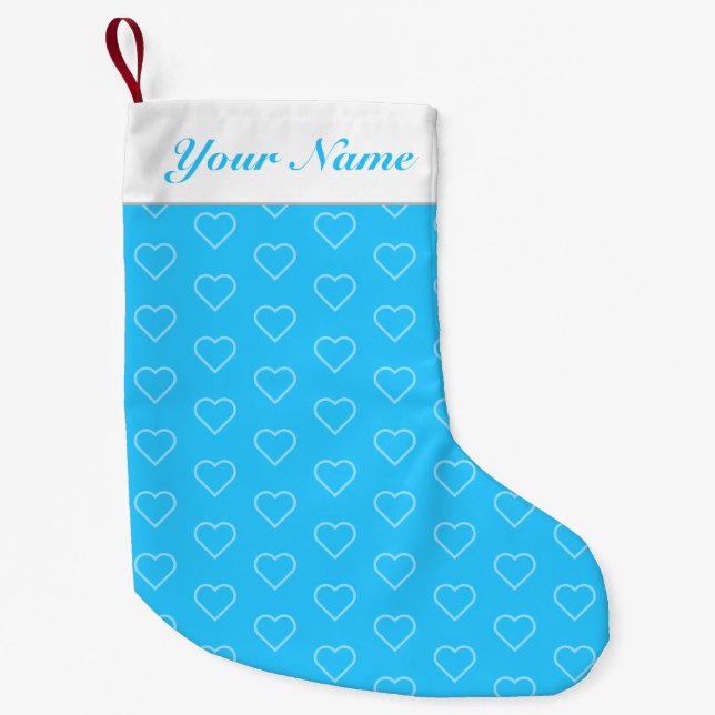 Personalized Your Name Christmas Stocking (Front)
