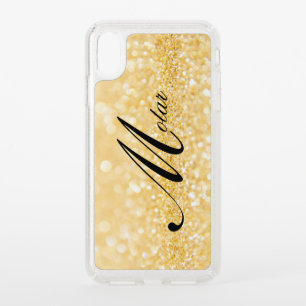 Personalized Your Name Golden style  Speck iPhone XS Max Case
