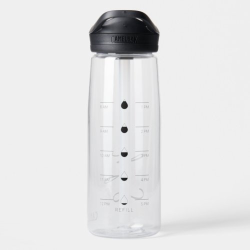 Personalized Your Name Hydration Tracker Water Bottle