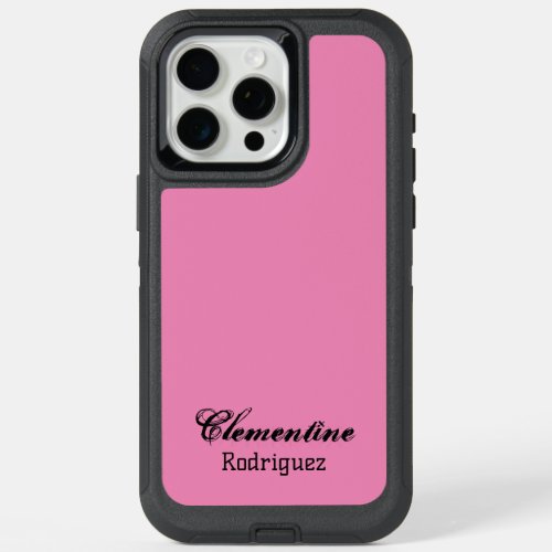 Personalized  Your Name models 11_15 Fits iPhone 15 Pro Max Case