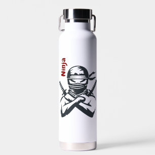 Personalized Your Name Ninja Water Bottle