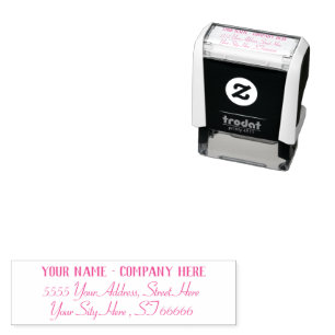 Personalized Your Name Return Address Stamp