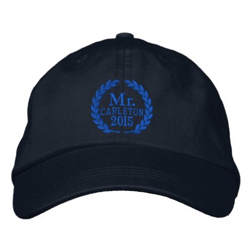 Personalized Your Name Year for Mr Embroidery Embroidered Baseball Hat