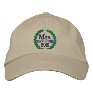 Personalized Your Name Year for Mrs. Embroidery Embroidered Baseball Cap