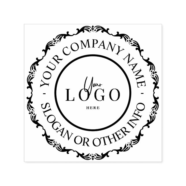  Personalized Your Own Business Logo Self-inking Stamp (Design)