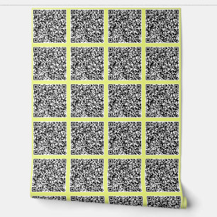 Personalized Your Own Design Custom Colors QR Code Wallpaper