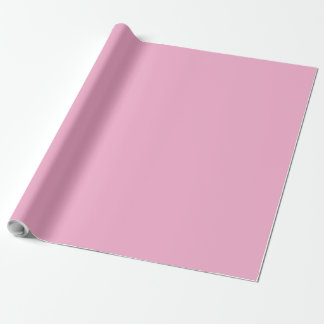 Personalized Your Own Stylish Modern Elegant Pink Wrapping Paper