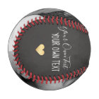 Personalized Your Own Text Keepsake Baseball