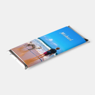 Personalized Your Pet Photo and Custom Name Text Hershey Bar Favors
