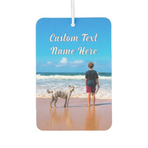 Personalized Your Pet Photo and Text Air Freshener