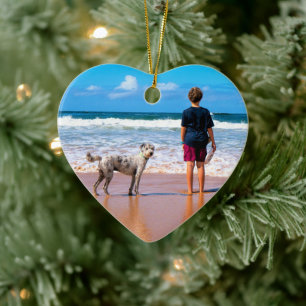 Personalized Your Pet Photo Christmas Ornament