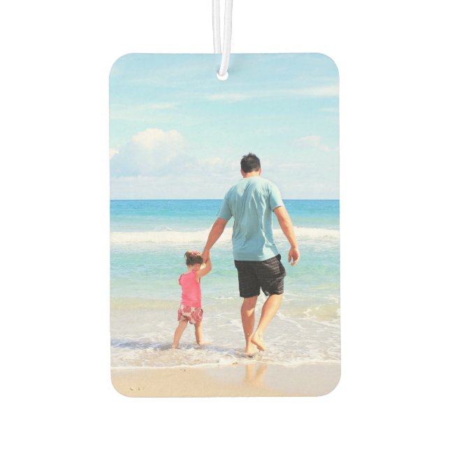 Personalized Your Photo Air Freshener (Back)