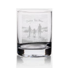 Personalized Your Photo and Custom Text Wine Glass
