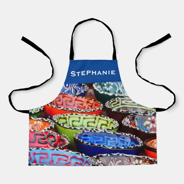 Personalized Your Photo and Name Apron (Front)