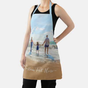 Personalized Your Photo Apron with Custom Text