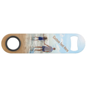 Personalized Your Photo Bar Key with Custom Text