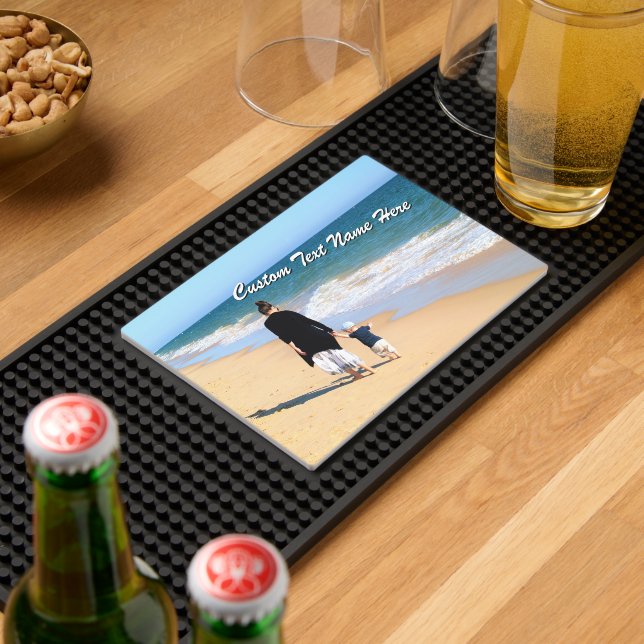 Personalized Your Photo Bar Mat with Custom Text (Insitu (Bar 2))