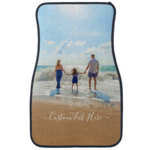 Personalized Your Photo Car Floor Mats Custom Text