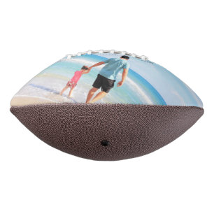 Personalized Your Photo Football Gift Custom Text