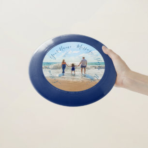 Personalized Your Photo Frisbee with Custom Text