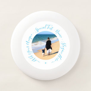 Personalized Your Photo Frisbee with Custom Text