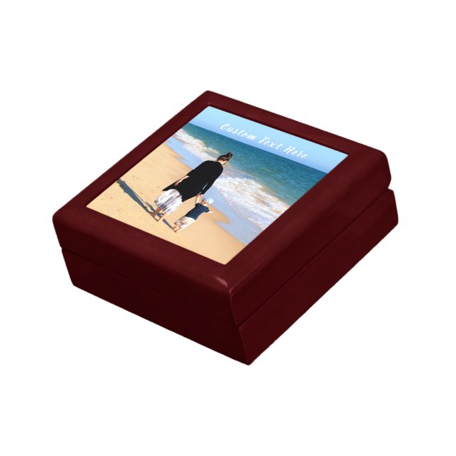 Personalized Your Photo Gift Box with Custom Text (Side)